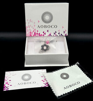 AOBOCO Sterling Silver 925 I Am a Child of God Daisy Necklace Cross Charm NEW